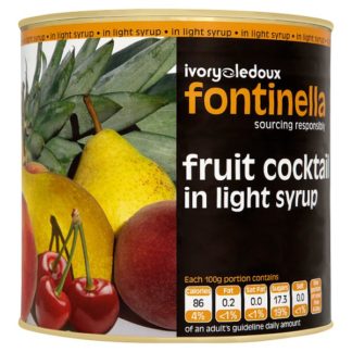 Font Fruit Cocktail in Syrup 2.6kg (Case Of 6)