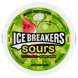 Ice Breakers Fruit Sours 42g (Case Of 8)