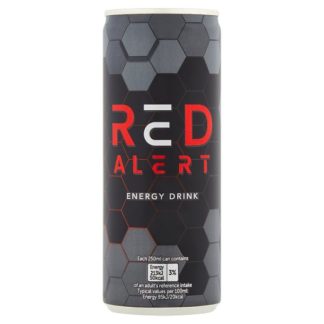 Red Alert Energy Drink 250ml (Case Of 24)