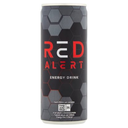 Red Alert Energy Drink 250ml (Case Of 24)