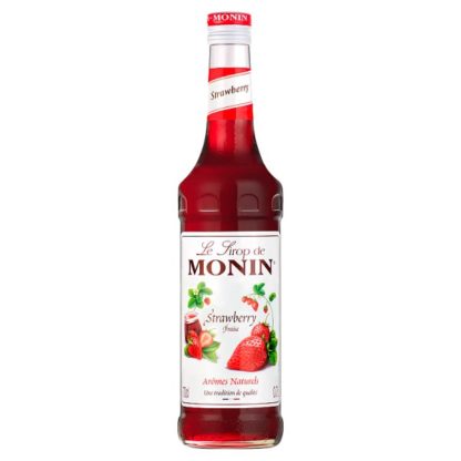 Monin Strawberry Syrup 70cl (Case Of 6)