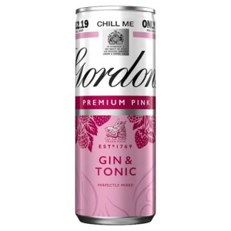 Gordons Pink & Tonic PM219 250ml (Case Of 12)