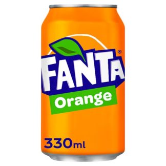 Fanta Orange Can 330ml (Case Of 24)