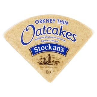 Stockan Oatcakes Thin 100g (Case Of 36)