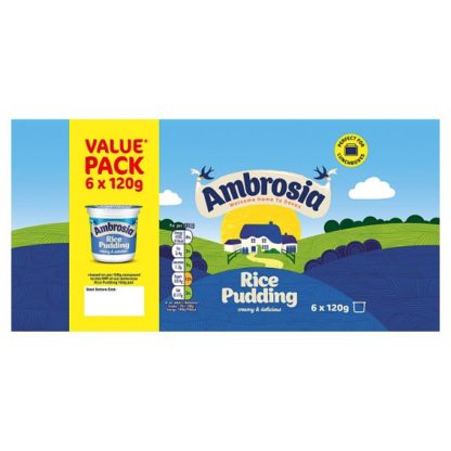 Ambrosia Rice Multipack 6x120g