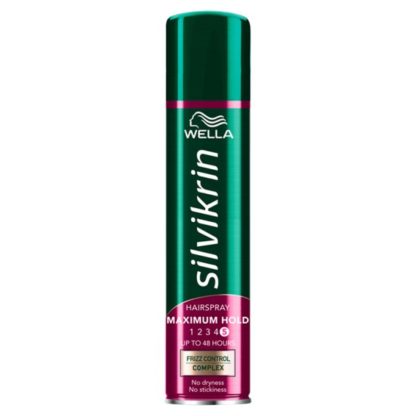 Silvikrin Hairspray Maximum 250ml (Case Of 6)