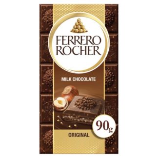 Ferrero Rocher Milk Tablet 90g (Case Of 8)