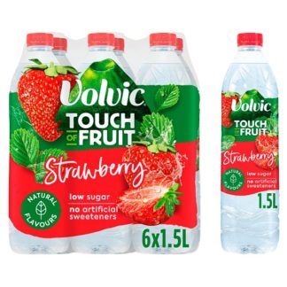 Volvic TOF Strawberry 1.5ltr (Case Of 6)