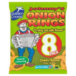 Johnnys Onion Rings 8x12g (Case Of 12)