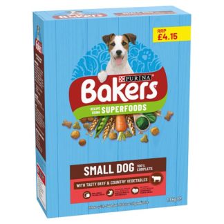 Bakers Small Dog Beef PM415 1.1kg (Case Of 5)