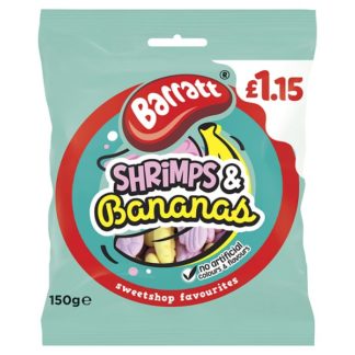 Barratt Shrimp/Bananas PM115 150g (Case Of 12)
