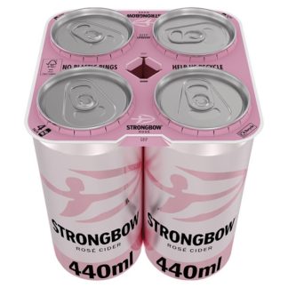 Strongbow Rose 4x440ml (Case Of 6)