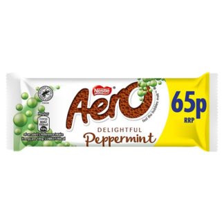 Aero Bubbly Bar Peppermint 36g (Case Of 24)