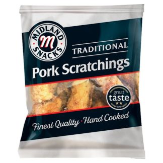 MS Pork Scratchings 40g (Case Of 12)