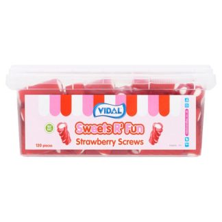 Vidal Strawberry Screws 120pcs (Case Of 6)