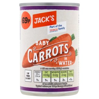 Jacks Baby Carrots PM69 300g (Case Of 12)