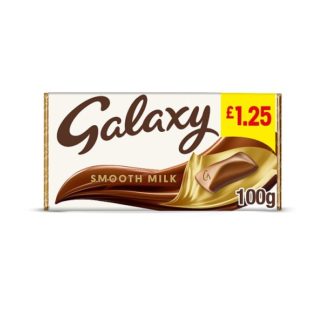 Galaxy Smooth Milk Bar PM125 100g (Case Of 24)