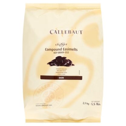 Callebaut Dark Choc Compound 2.5kg (Case Of 4)