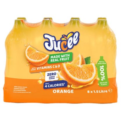 Jucee NAS Orange 1.5ltr (Case Of 8)
