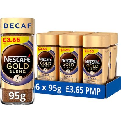 Nescafe Gold Blend Decaf PM3 95g (Case Of 6)