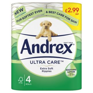 Andrex Ultra Care PM299 4pk (Case Of 5)