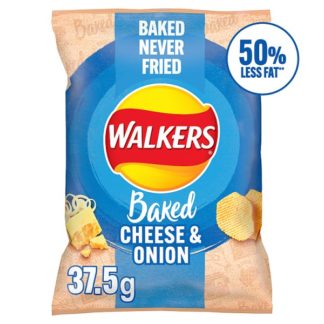 Walkers Baked Cheese & Onion 37.5g (Case Of 32)
