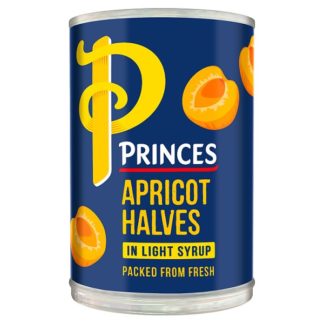 Princes Apricot Halves/Syrup 410g (Case Of 6)