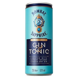 Bombay Sapphire & Tonic 250ml (Case Of 12)