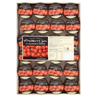 LF Strawberry Jam Mini Jars 24x28g