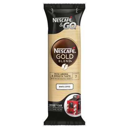 Nescafe &GO Gold Blend White 8x7.2g (Case Of 12)