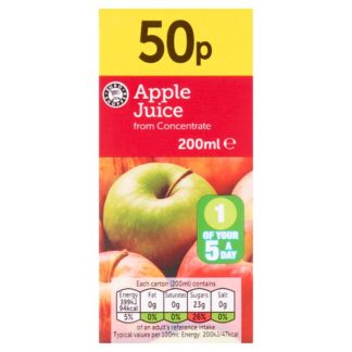 ES Apple Juice PM50 200ml (Case Of 24)