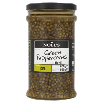 Noel Green Peppercorns/Brine 800ml (Case Of 6)