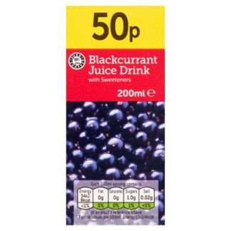 ES Blackcurrant Juice PM50 200ml (Case Of 24)