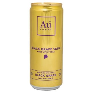 AU Vodka Black Grape 330ml 330ml (Case Of 12)