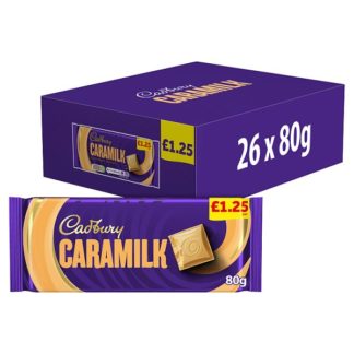 Cadbury Caramilk PM125 80g (Case Of 26)