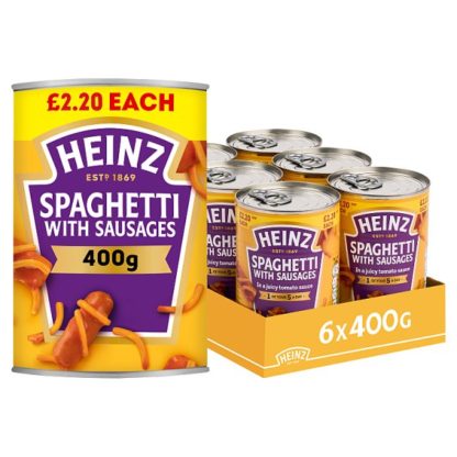 Hz Spaghtti/Sausages PM220 400g (Case Of 6)