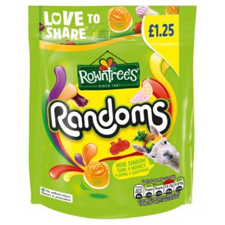 Rowntrees Randoms Bag PM125 120g (Case Of 10)