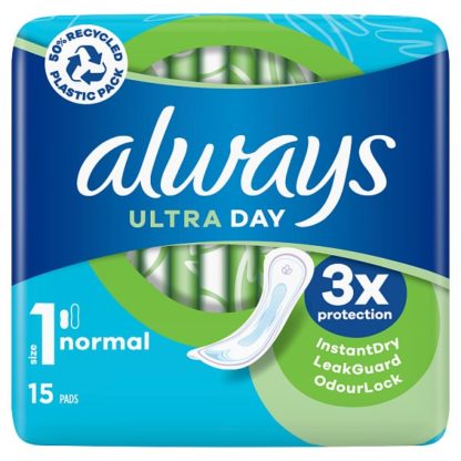 Always Ultra Towels Size 1 1 15s (Case Of 16)