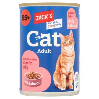 Jacks Cat Salmon/Jly PM99 415g (Case Of 12)