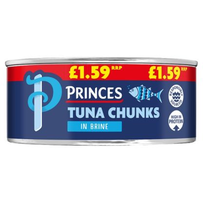 Princes Tuna Chnk BrinePM159 145g (Case Of 12)
