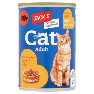 Jacks Cat Chkn/Jly PM99 Can 415g (Case Of 12)
