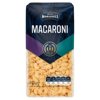 Marshalls Macaroni 250 250g (Case Of 18)