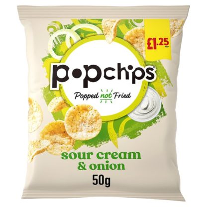 Popchips Sr Crm On PM125 50g (Case Of 16)