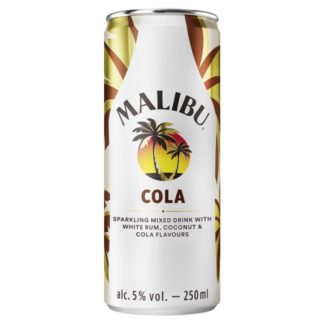 Malibu & Cola 250ml (Case Of 12)