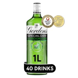 Gordons Gin 1ltr (Case Of 6)
