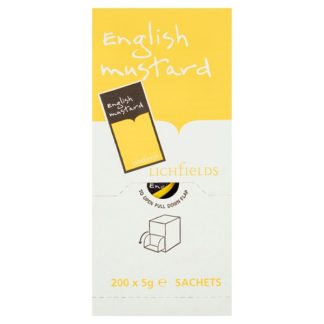 LF English Mustard Sachets 200x5g