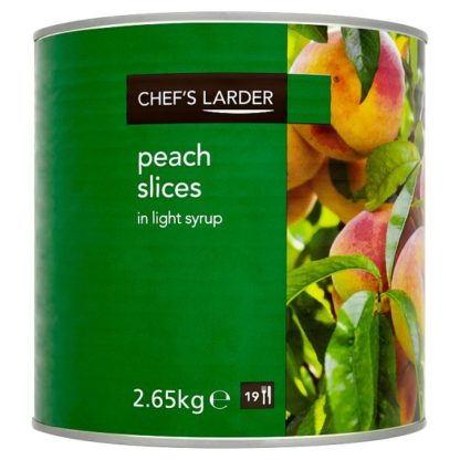 CL Peach Slices Lgt Syrup 2.65kg (Case Of 6)