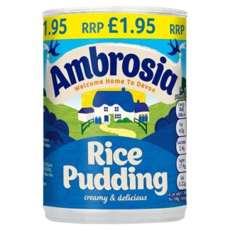 Ambrosia Creamed Rice PM195 400g (Case Of 12)