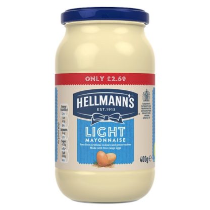 Hellmanns Mayo Light PM269 400g (Case Of 6)
