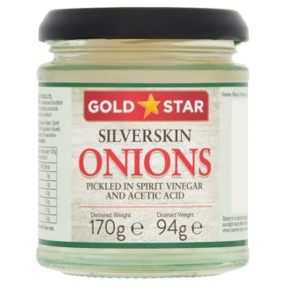 Gold Star S/Skin Onions 170g (Case Of 12)